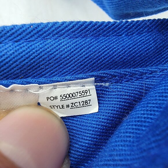 Asics Adults Blue Visor Hat One Size Fits Most Golf Adjustable Casual Outdoors - Picture 6 of 8